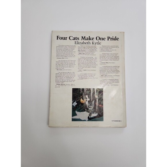 Four Cats Make One Pride - 1978 1st Edition Hardcover - Picture 2 of 6